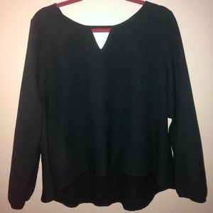 BLUE PEPLUM TOP!
